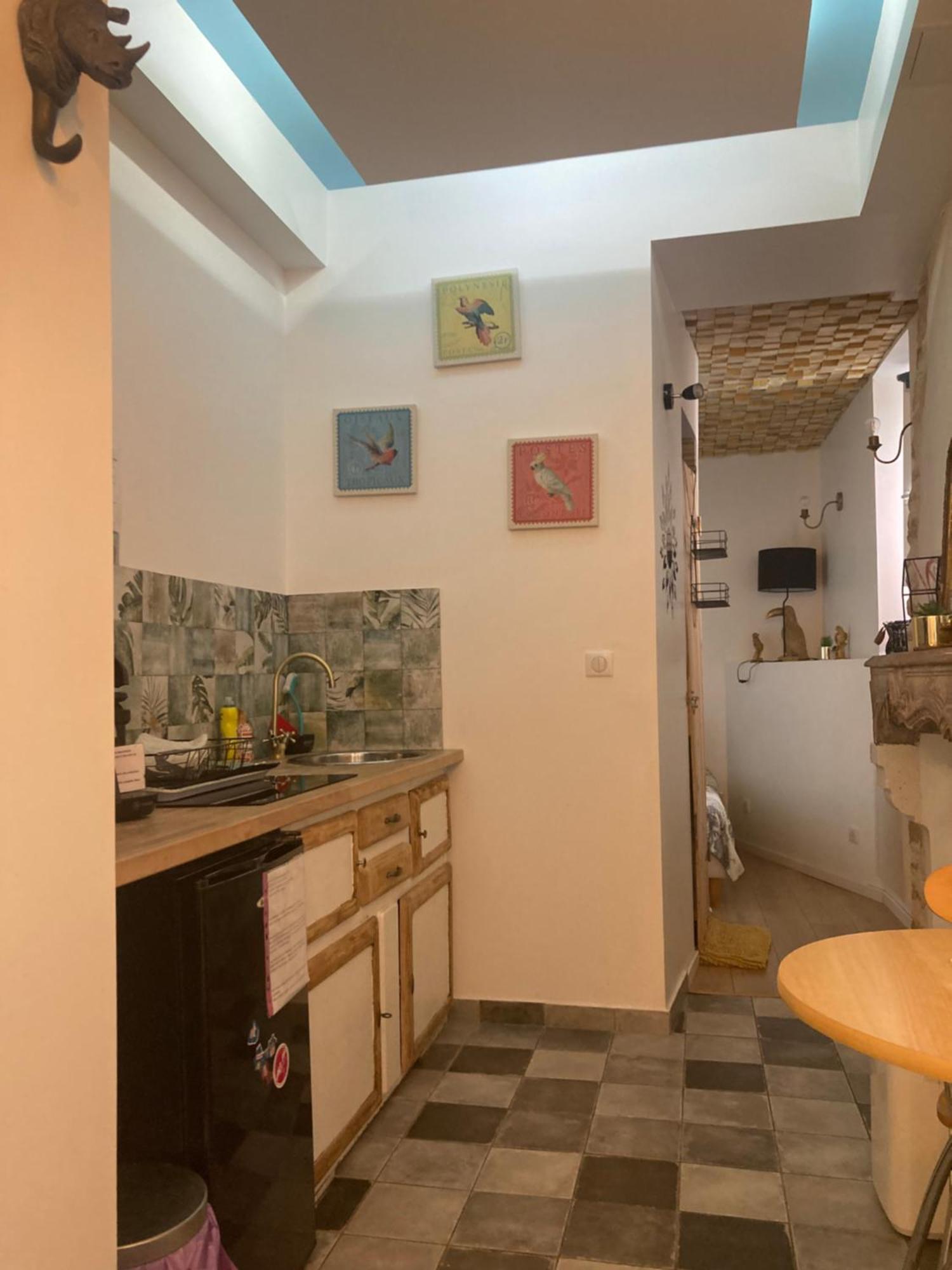 Studio Sur Cour Interieure Centre Historique St Benigne Dijon Bagian luar foto