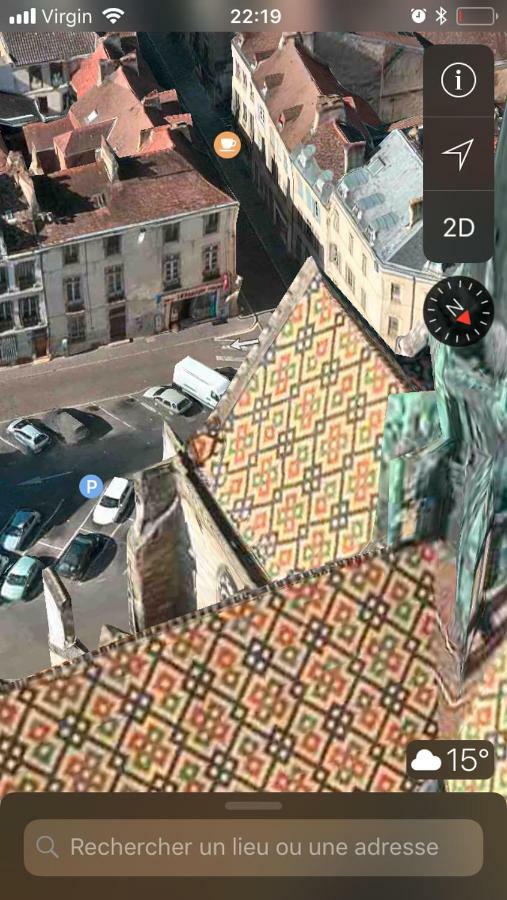 Studio Sur Cour Interieure Centre Historique St Benigne Dijon Bagian luar foto